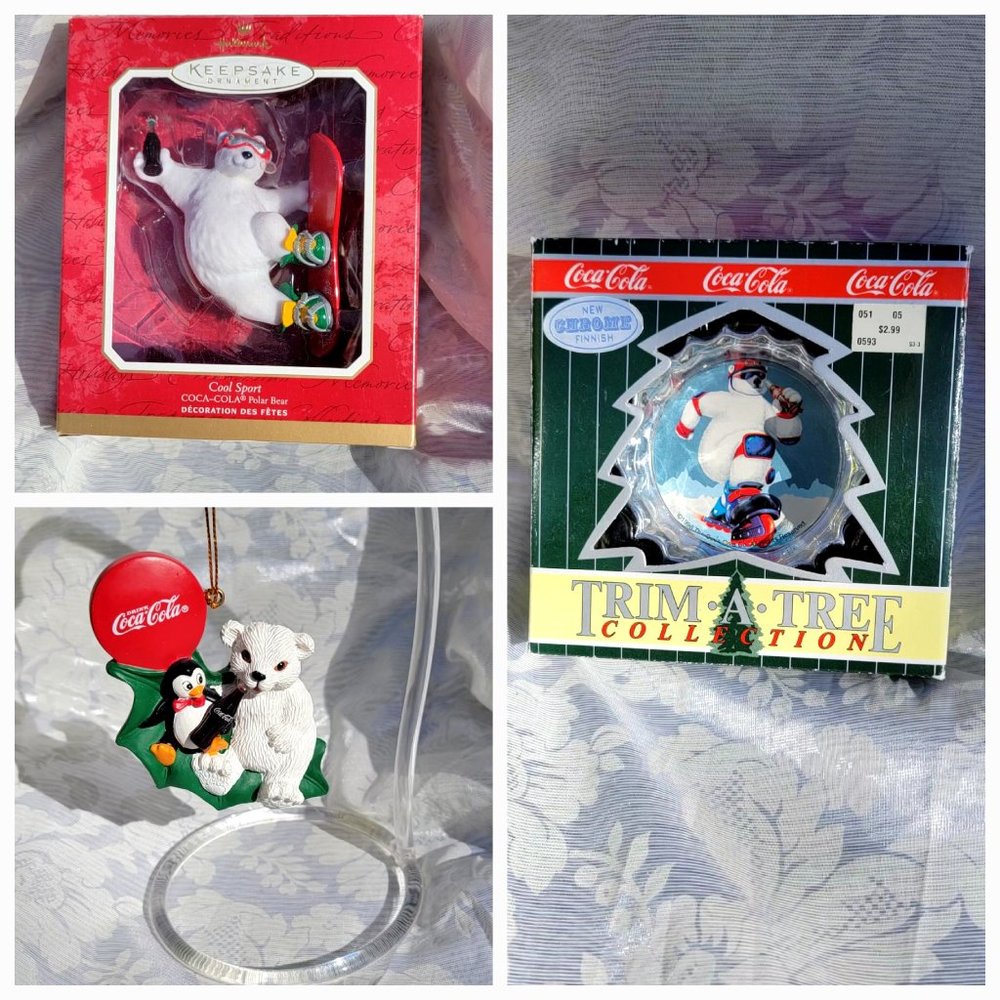 Coke Christmas Tree Ornaments